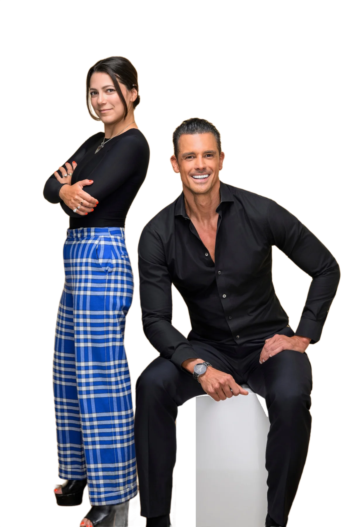 Andi Cross and Thomas Prommer, co-founders of Flywheel Motion